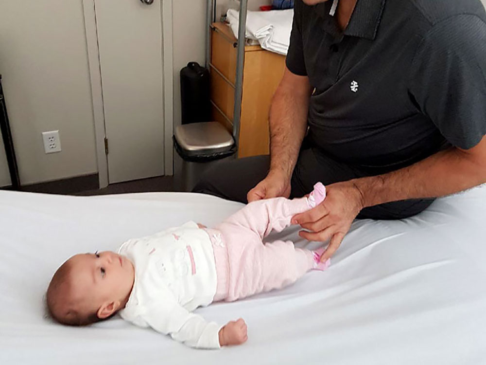 Innergetics osteopathy with baby